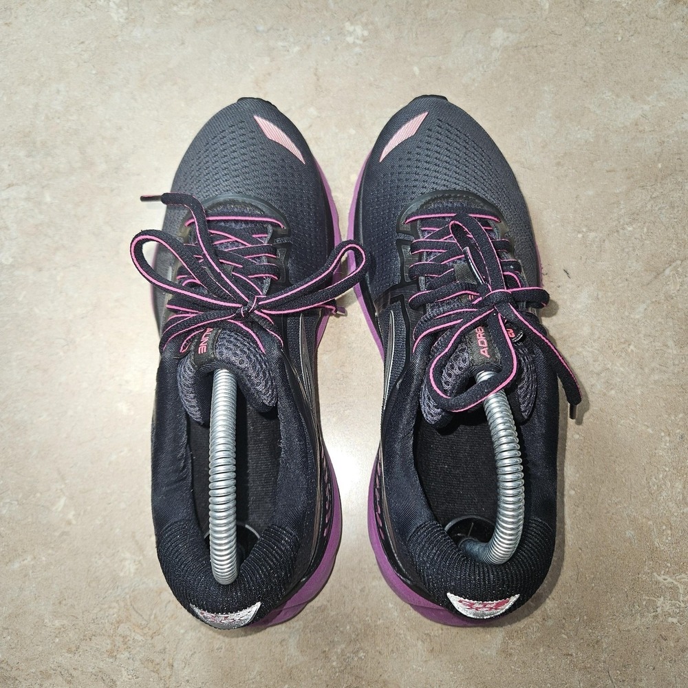 Brooks Adrenaline GTS 20 Shoes Women 8 Black Pink Running Sneakers Support - Picture 7 of 12